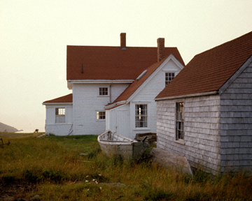 House at Monhegan Light